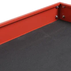 Servante d'atelier chariot 3 niveaux rouge