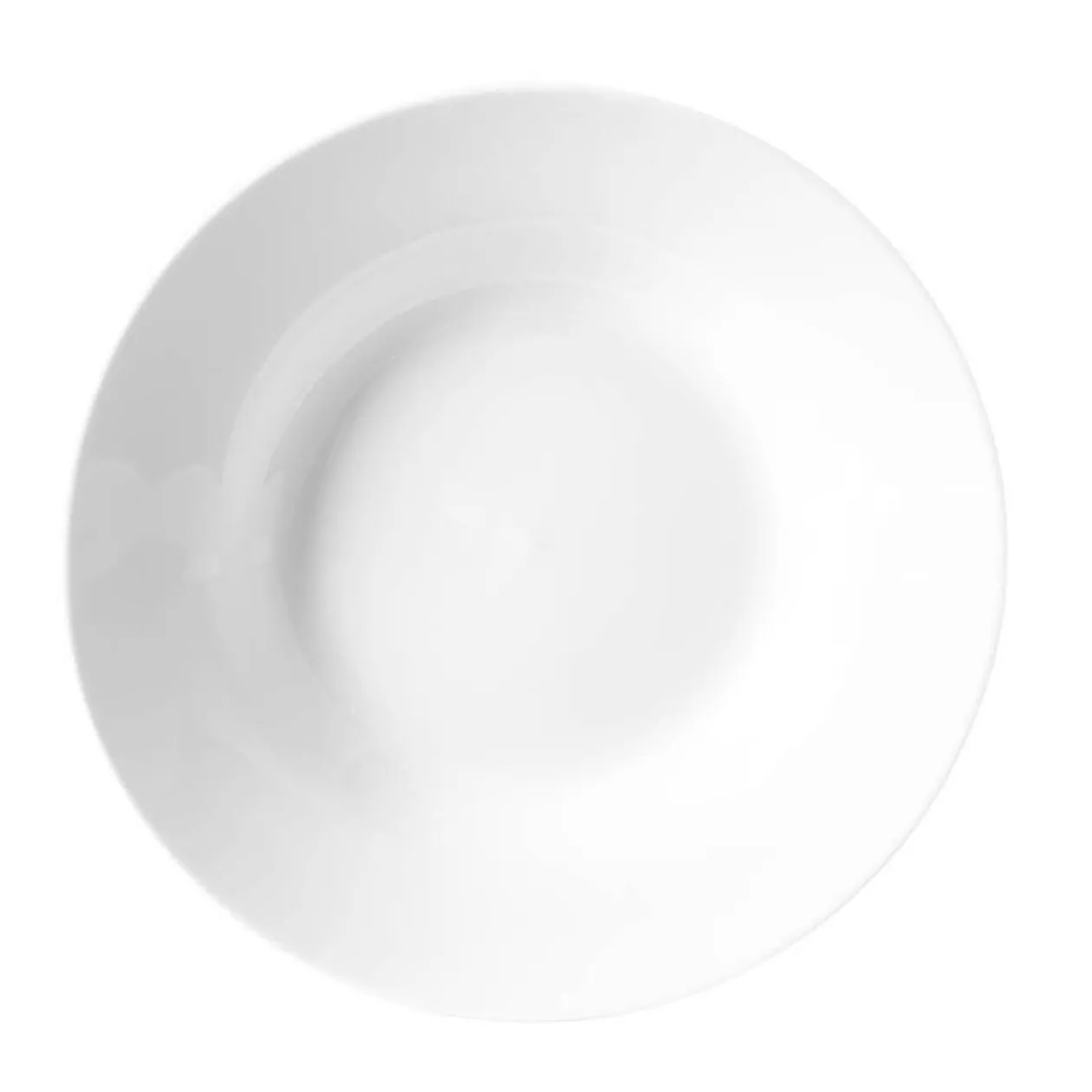 Service à vaisselle blanc rond 18 pièces