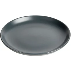 Service à vaisselle gris en faïence 18 pièces