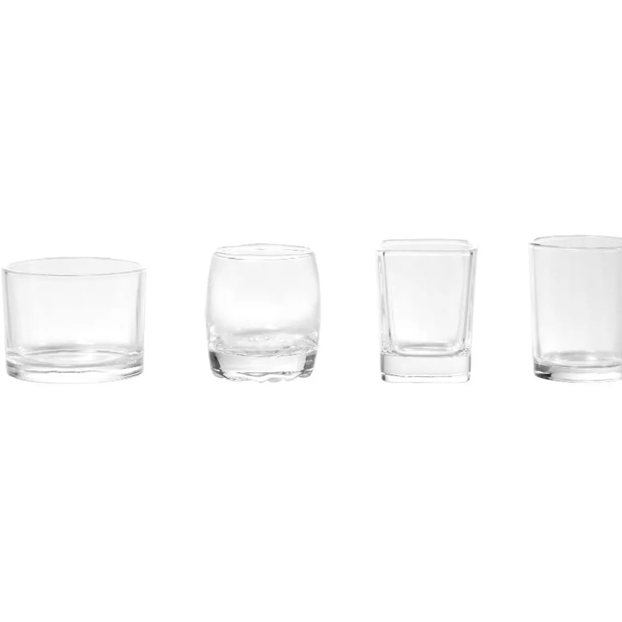 Service 24 verrines en verre