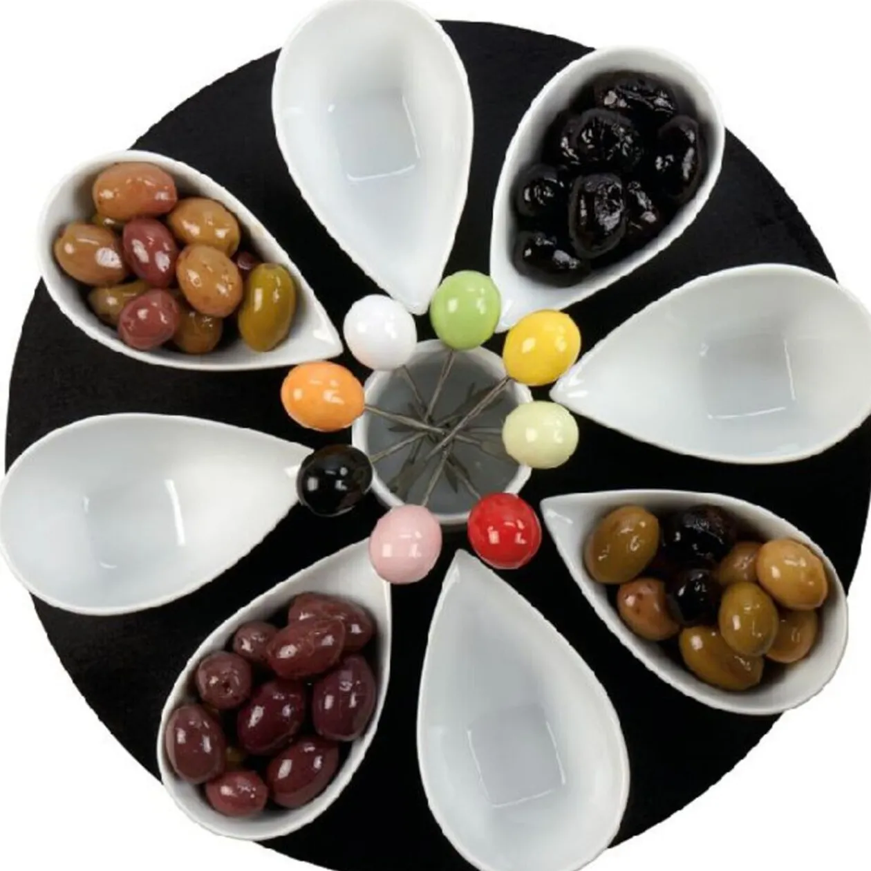 Service apéritif 8 coupelles