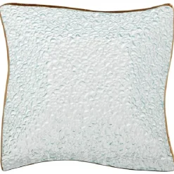 Service vaisselle doré transparent 18 pièces