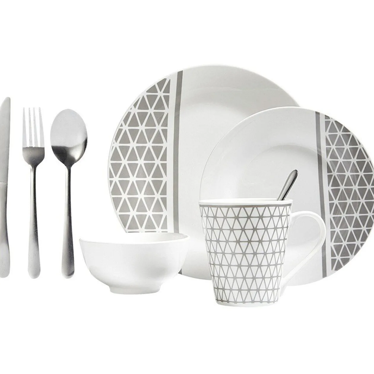 Service vaisselle en porcelaine 32 pièces