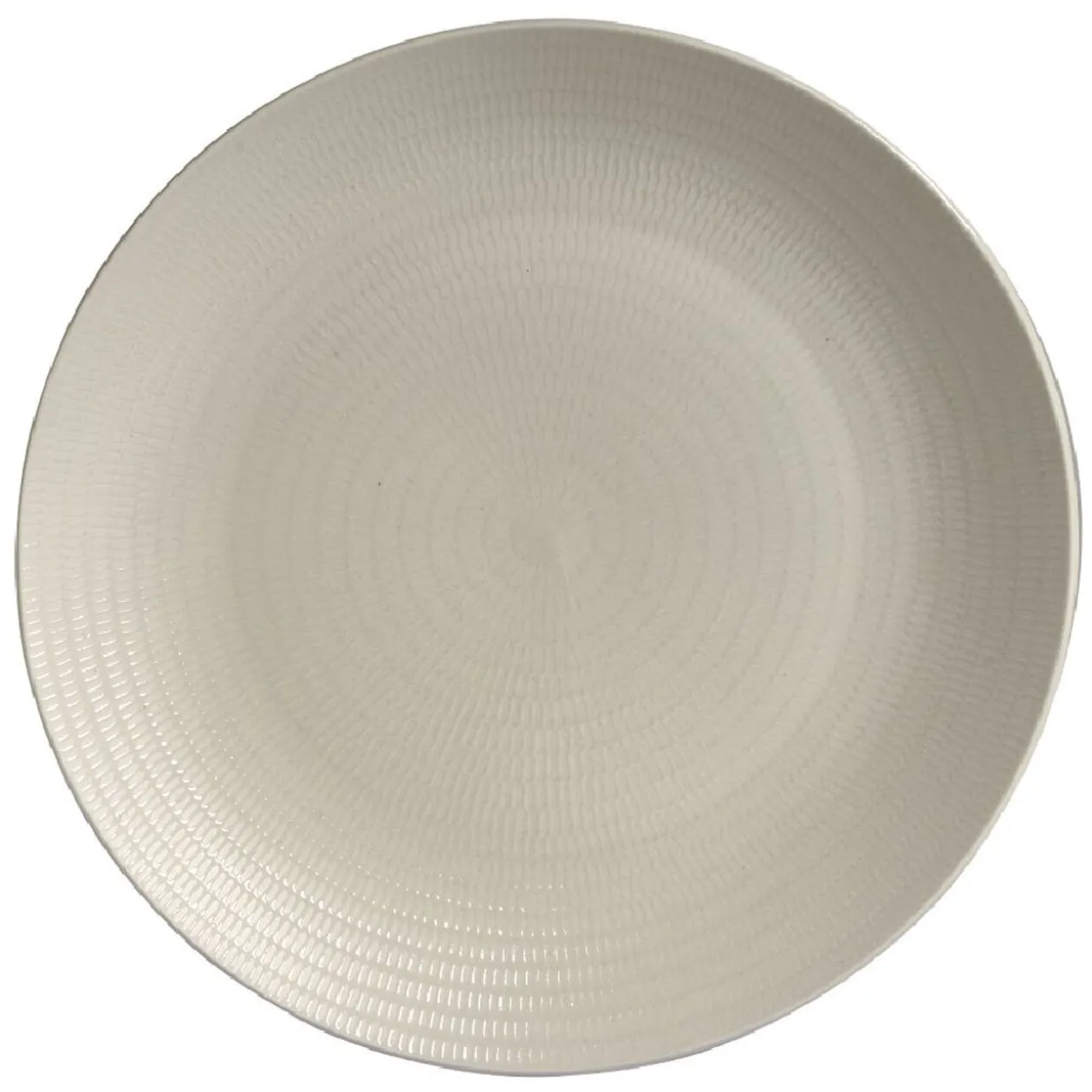 Service vaisselle porcelaine blanc 18 pièces