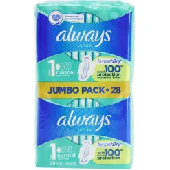 Serviette hygiénique x28 ALWAYS Normal