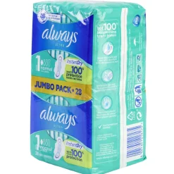 Serviette hygiénique x28 ALWAYS Normal