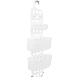 Serviteur de douche 4 paniers blanc