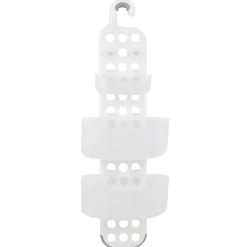 Serviteur de douche 4 paniers blanc