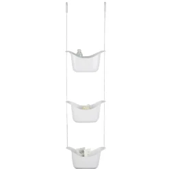 Serviteur de douche blanc 3 étages