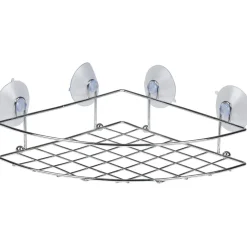 Serviteur de douche d'angle à ventouse