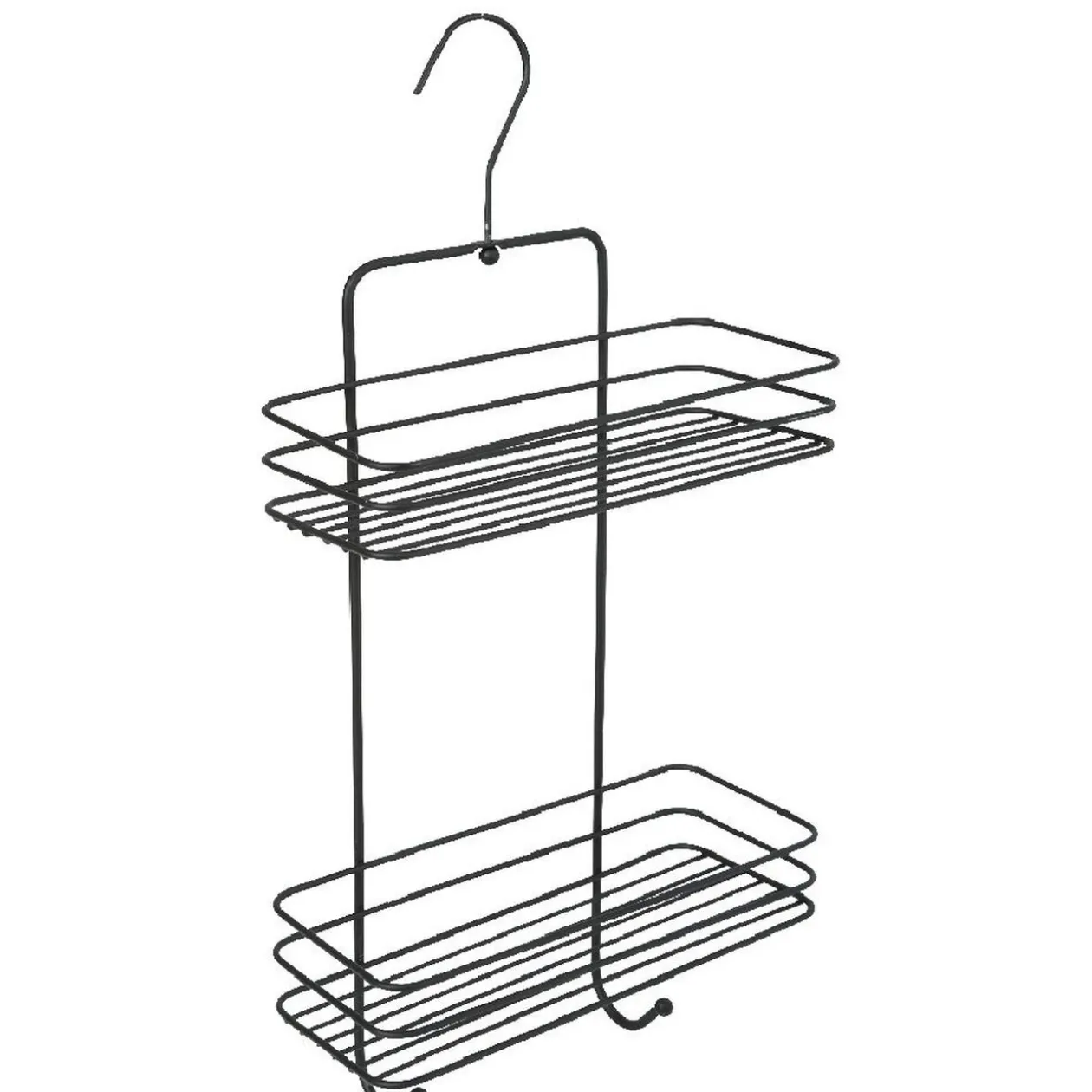 Serviteur de douche noir mat