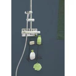 Serviteur de douche noir mat