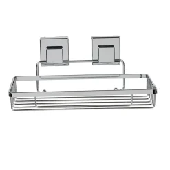 Serviteur de douche simple à ventouse gris