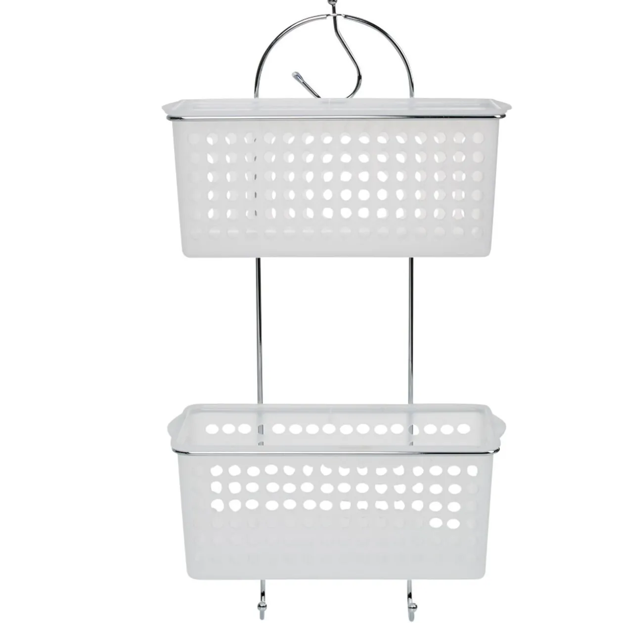 Serviteur douche blanc