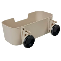 Serviteur panier de douche à ventouse gris