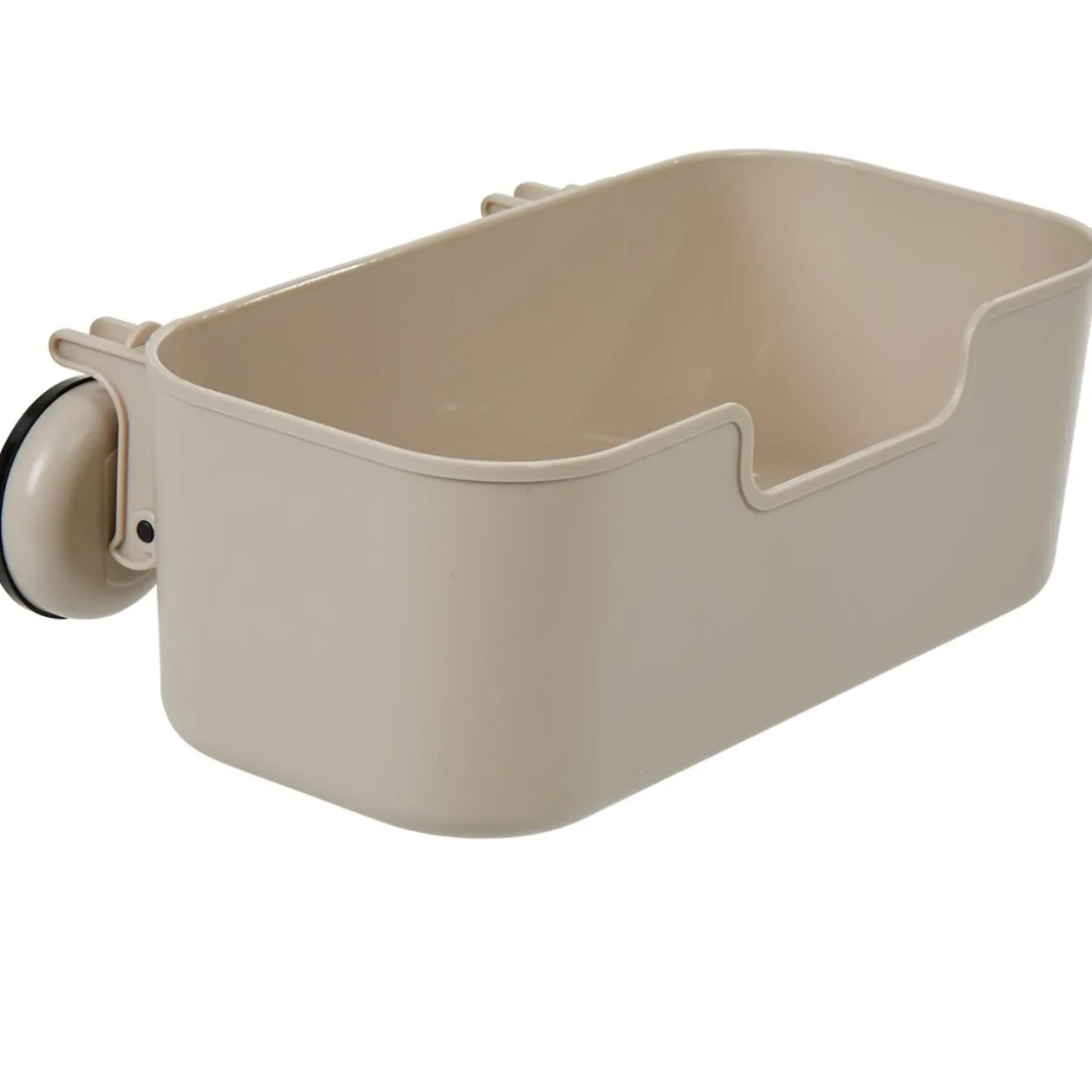Serviteur panier de douche à ventouse gris