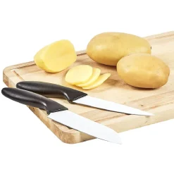 Set 2 couteaux et éplucheur lame céramique