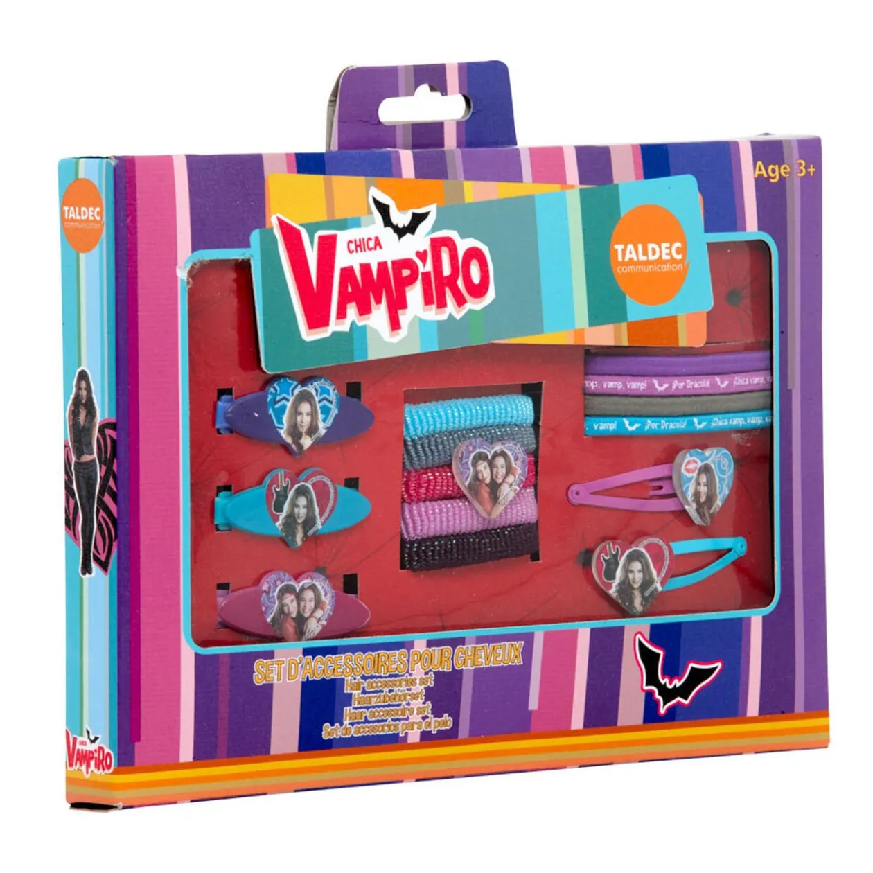Set accessoires cheveux Chica Vampiro