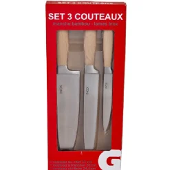 Set de 3 couteaux de cuisine