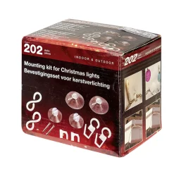 Set d'installation pour guirlande extérieure 202 pièces