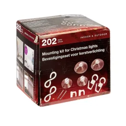 Set d'installation pour guirlande extérieure 202 pièces