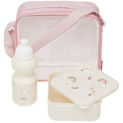 Set déjeuner Enfant lunchbox avec bouteille et sac de transport