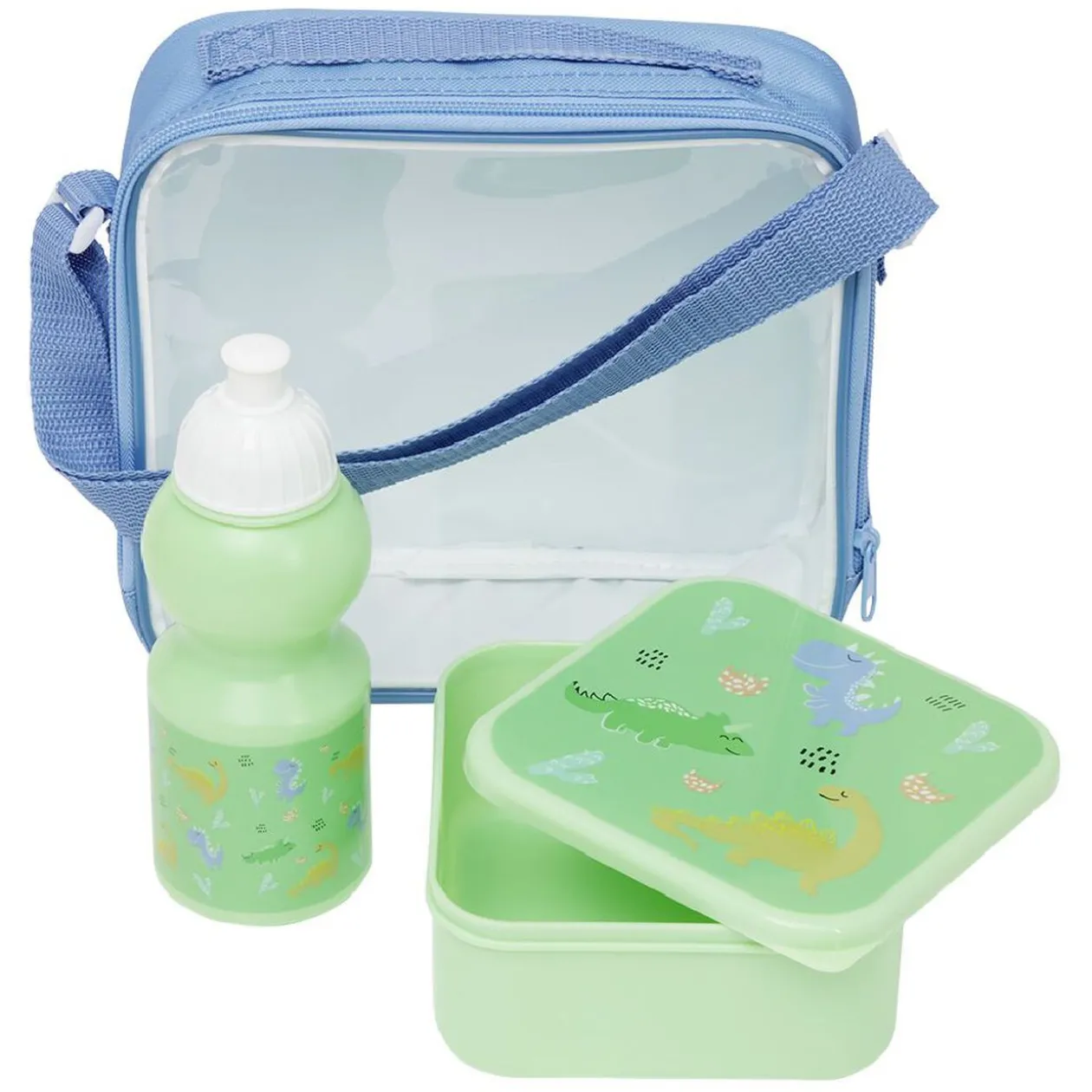Set déjeuner Enfant lunchbox avec bouteille et sac de transport