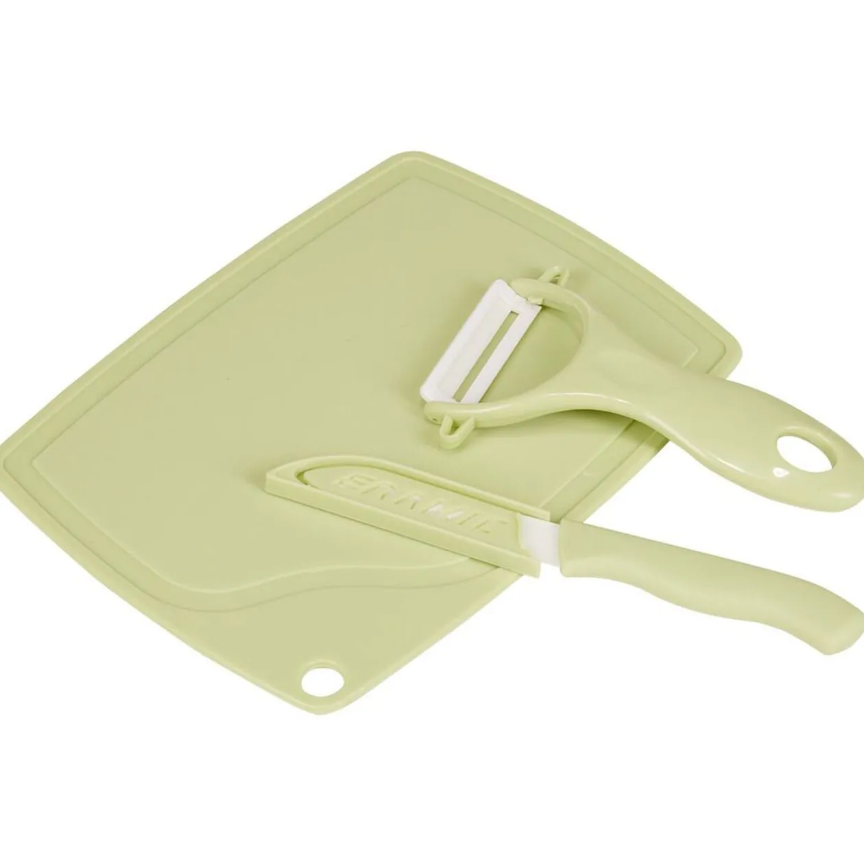 Set planche éplucheur et couteau céramique