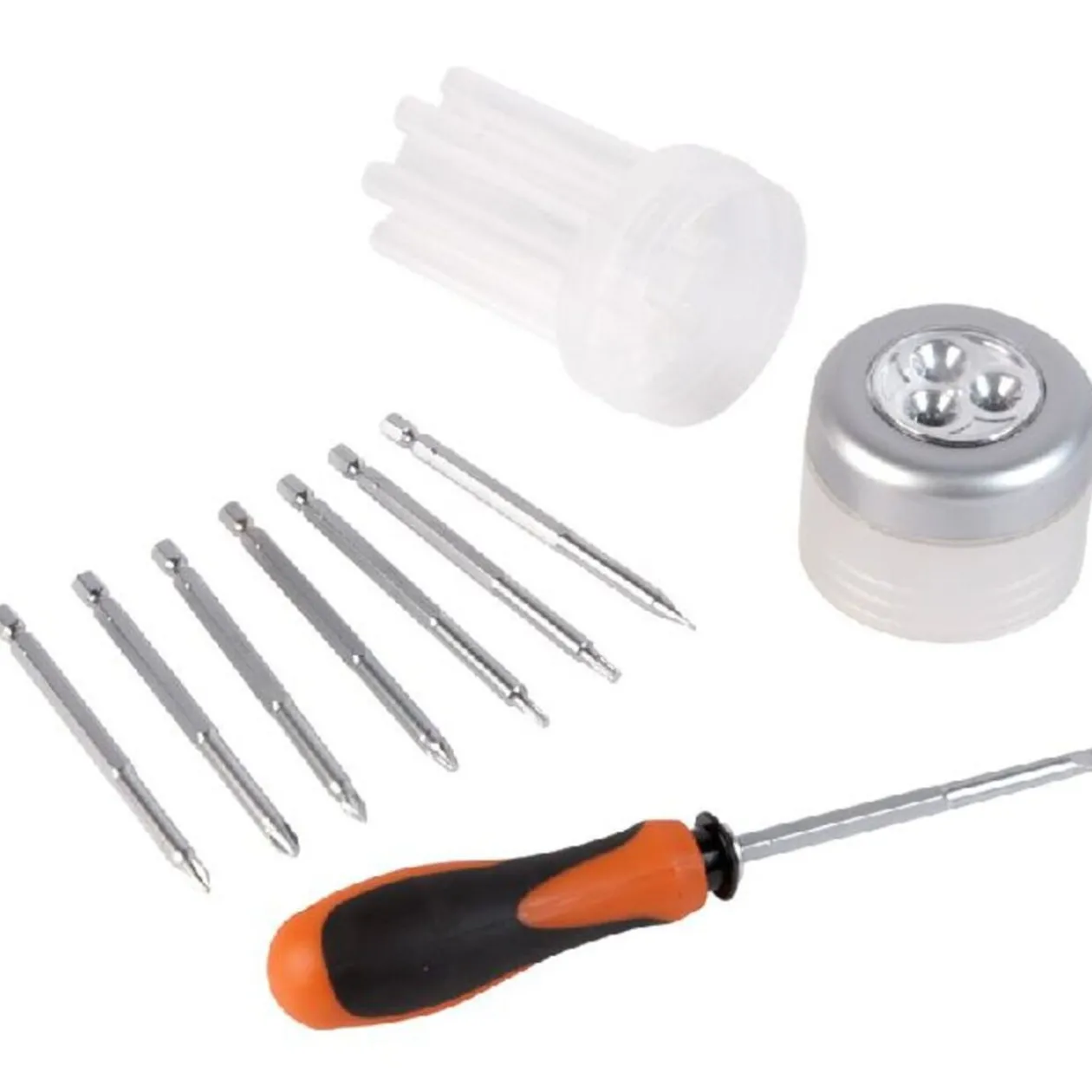 SET TOURNEVIS ET LAMPE LED
