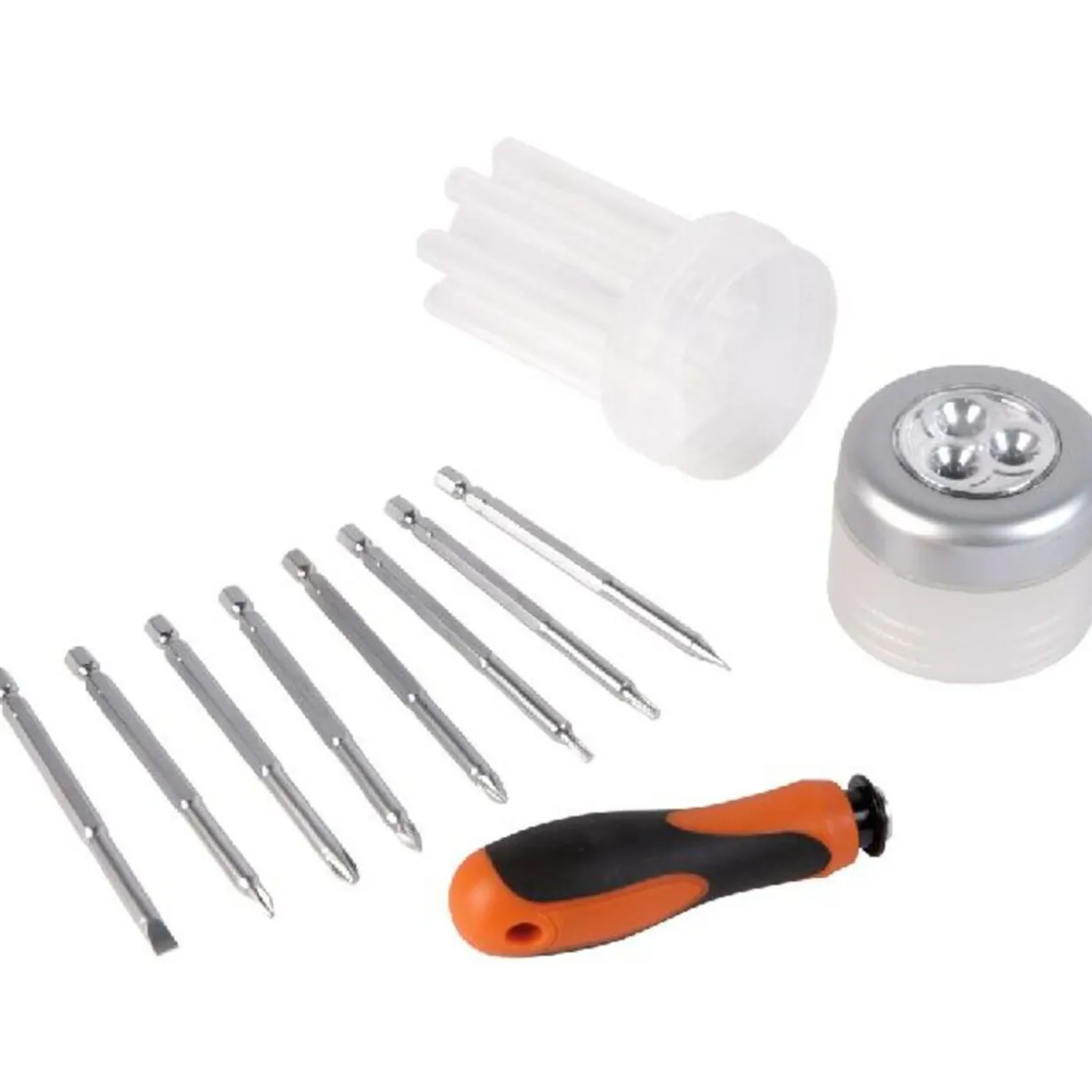 SET TOURNEVIS ET LAMPE LED