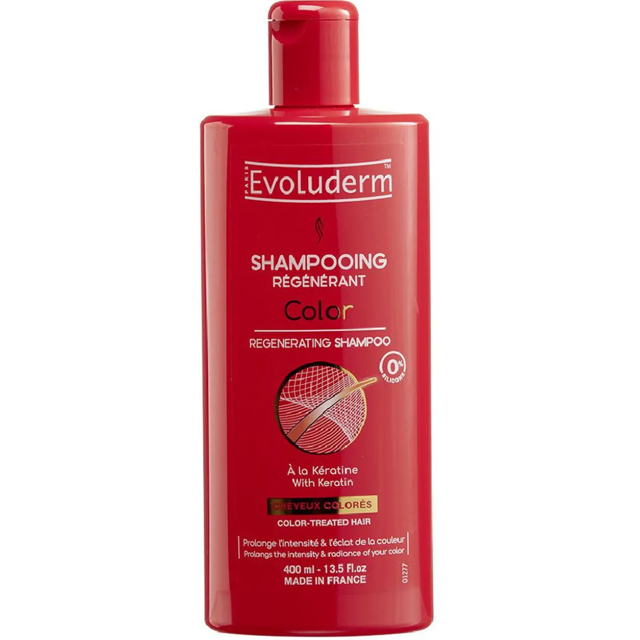Shampooing cheveux colorés Evoluderm 400 ml