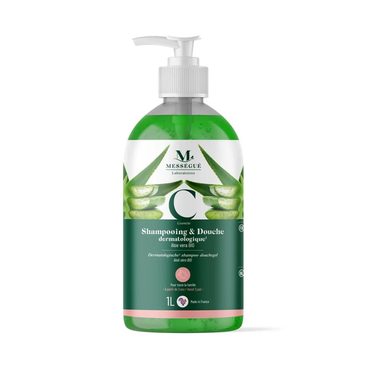 Shampooing douche Aloé Véra 1L