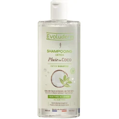 Shampooing détox Evoluderm pluie de coco 400 ml