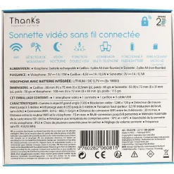Sonnette vidéo connectée