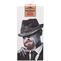 Sous bock papier imprimés x10