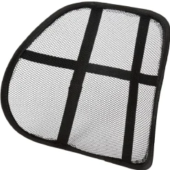 Soutien pour dos en plastique noir