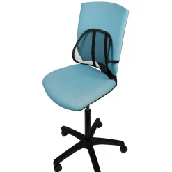 Soutien pour dos en plastique noir