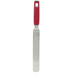 Spatule à crêpe inox manche en polypropylène rouge
