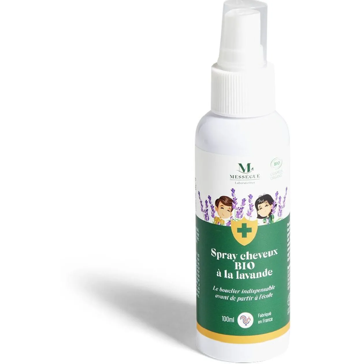 Spray à la lavande Bio pour cheveux 100ml
