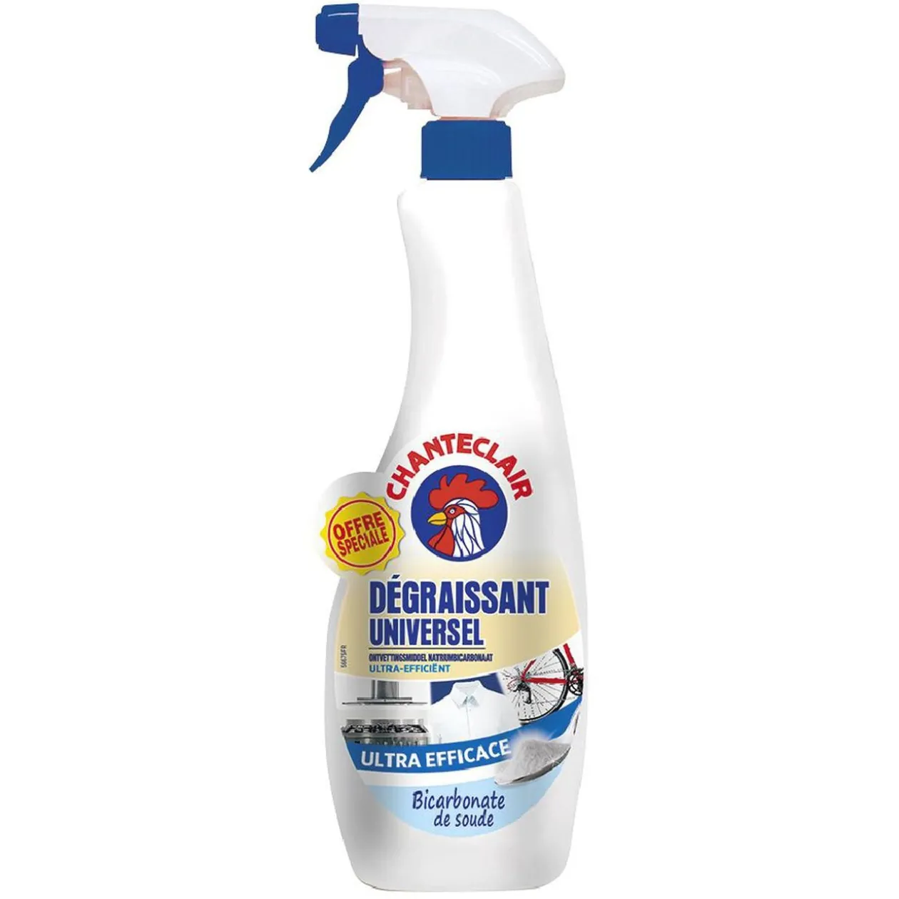 Spray dégraissant Chanteclair Bicarbonate 800 ml
