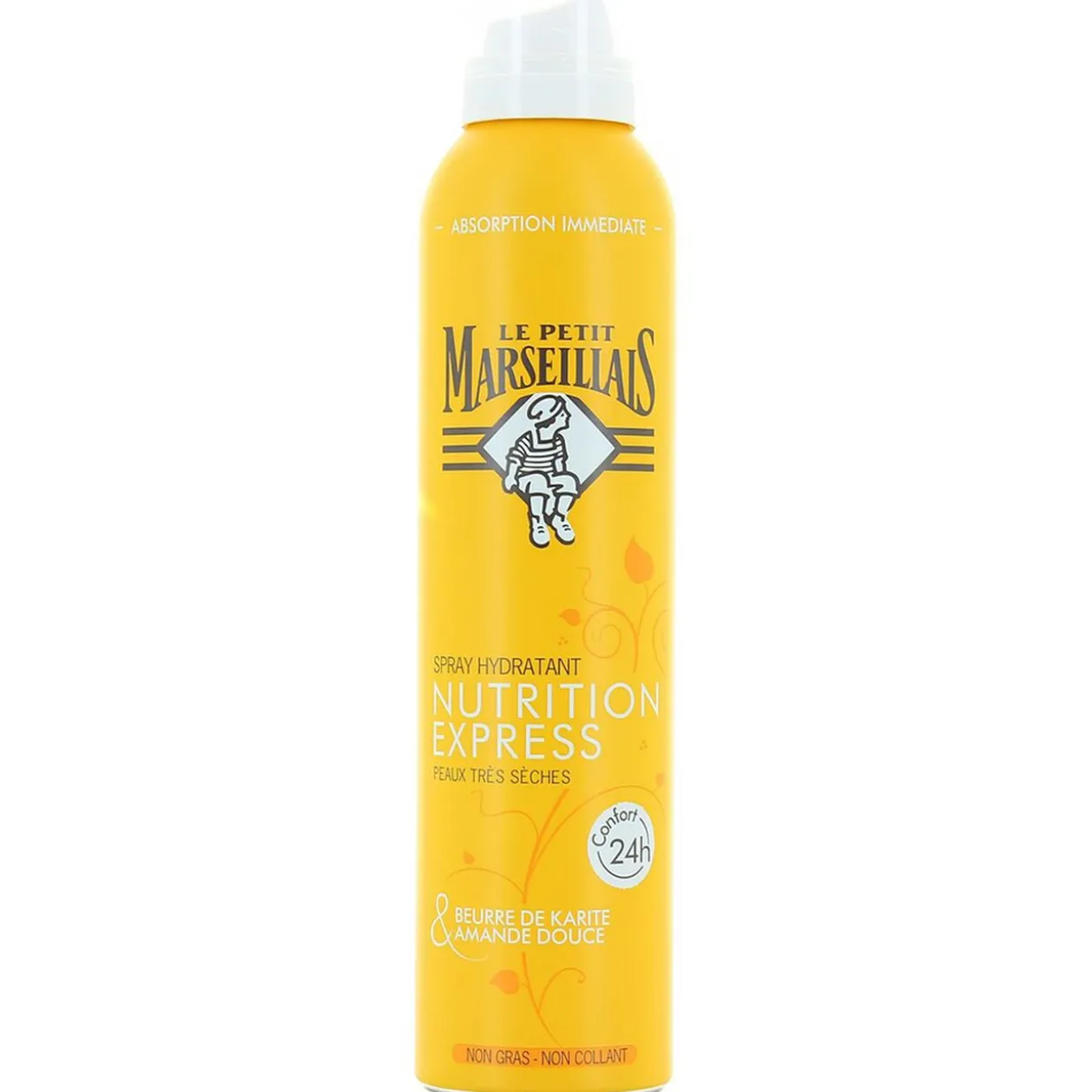 Spray hydratant corps Le Petit Marseillais beurre de karité 200 ml