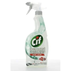 Spray nettoyant CIF désincrustant efficacité et brillance 750ml