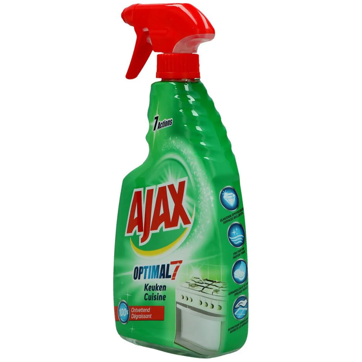 Spray nettoyant cuisine Ajax Optimal 7