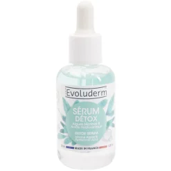 Sérum détox Evoluderm algues marines et acide hyaluronique 30ml