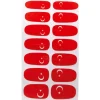 Sticker ongles supporter Turquie x14
