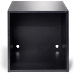 Structure Box Cube 1 case 35,2x30x35,2cm bois noir