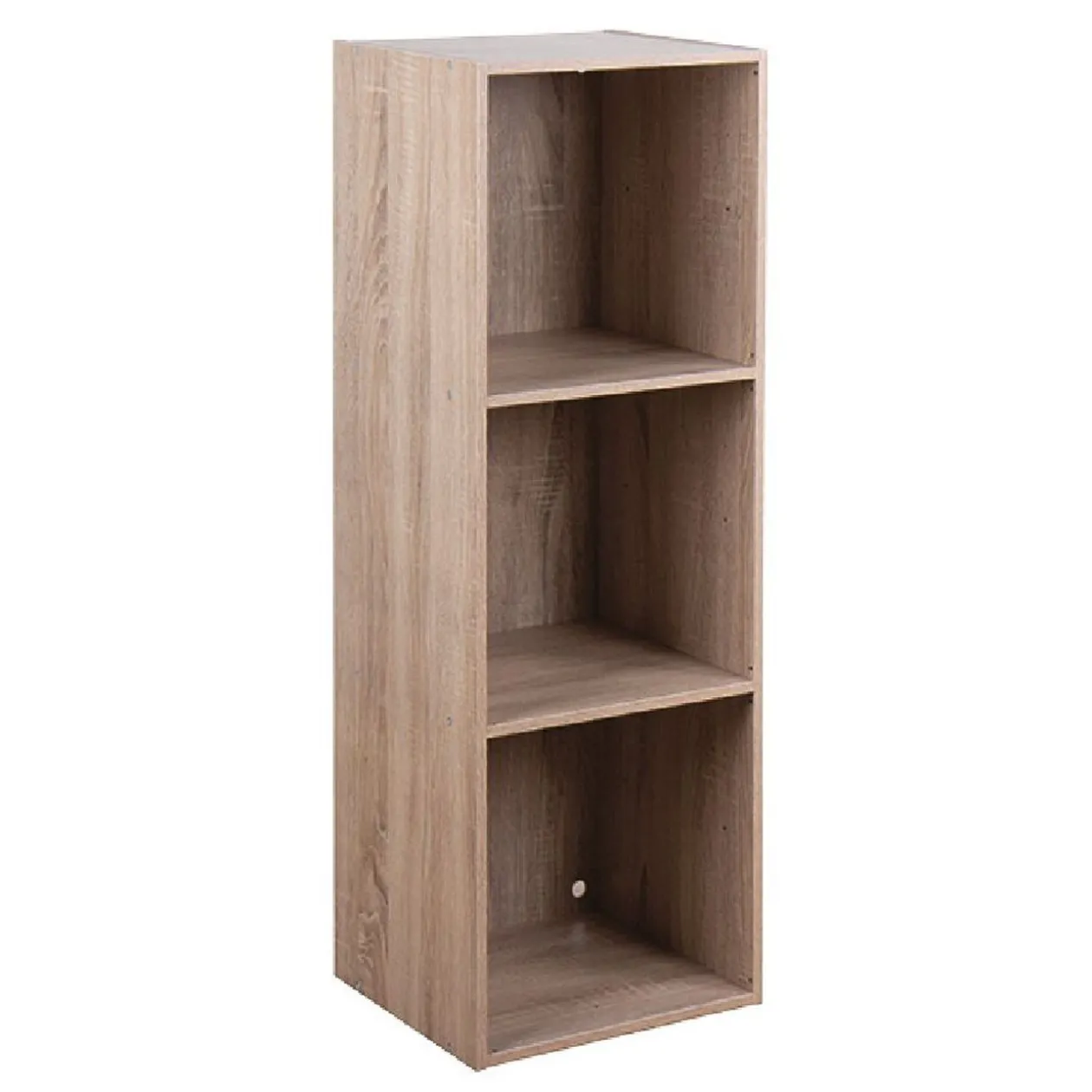 Structure Box Cube 3 cases en bois marron