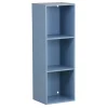 Structure Box Cube 3 Cases Bleu - 35,2x30xH103,2 cm