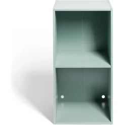 Structure Box Cube 2 cases 35x30x70cm bois vert