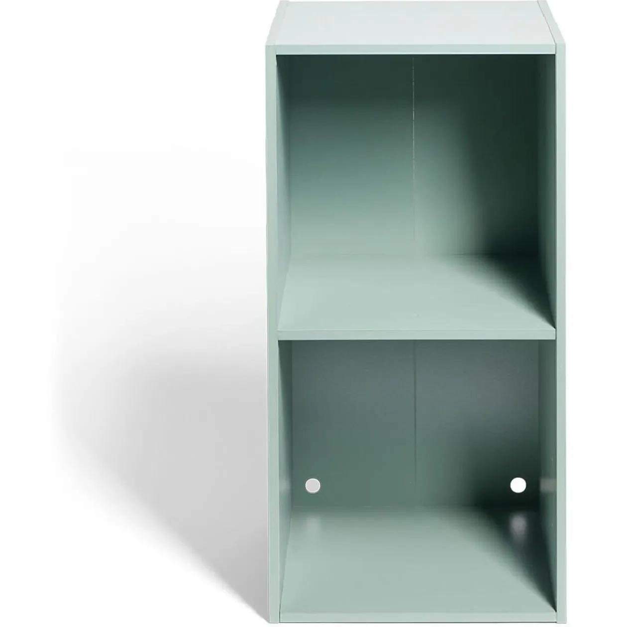 Structure Box Cube 2 cases 35x30x70cm bois vert